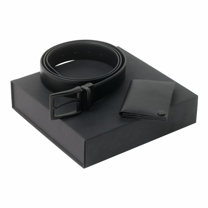 Set Christian Lacroix Black (card Holder & Belt)