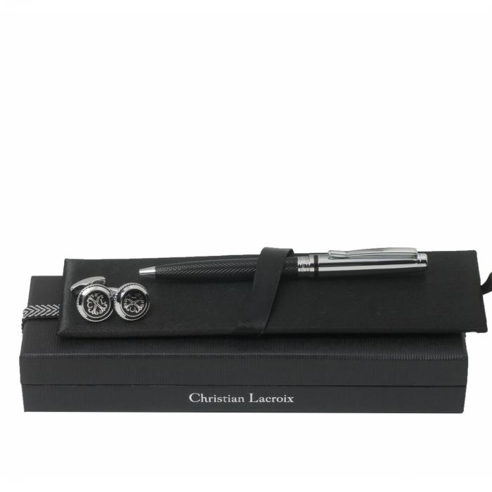 Set Christian Lacroix (ballpoint Pen & Cufflinks)