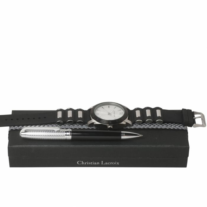 Set Christian Lacroix (ballpoint Pen & Premium Watch)