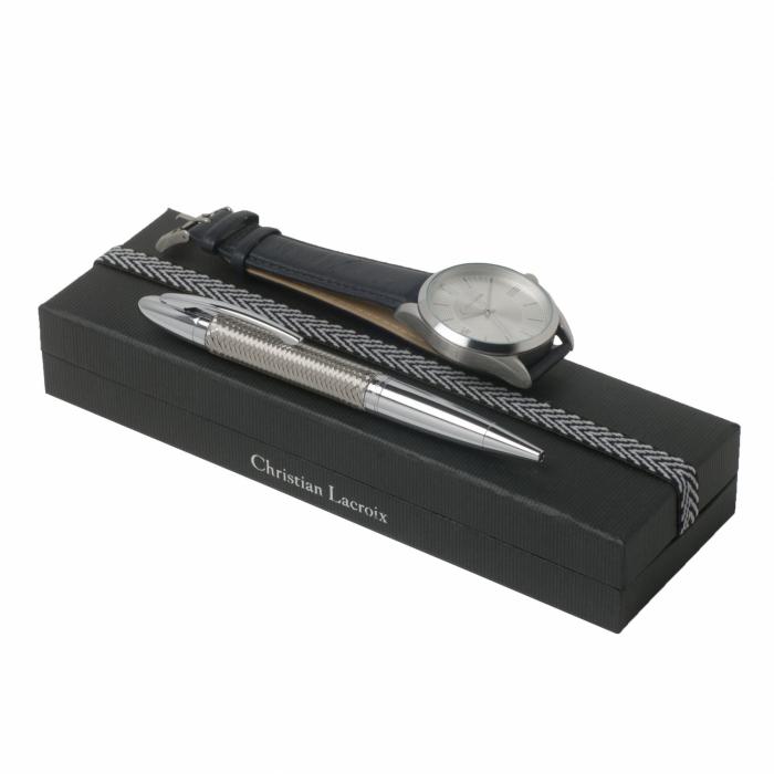Set Christian Lacroix (Everyday ballpoint Pen & Watch)