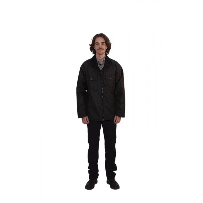 Lumsden Long Sleeved Oilskin Jacket 
