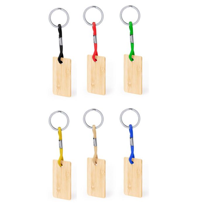 Recbam Keyring in Bamboo