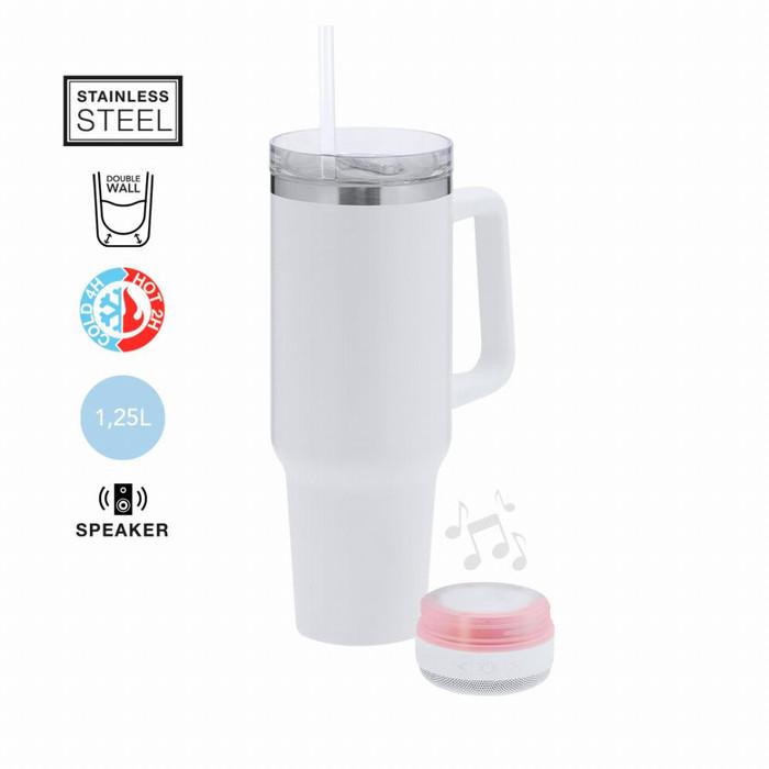 Insulated Mug + Speaker