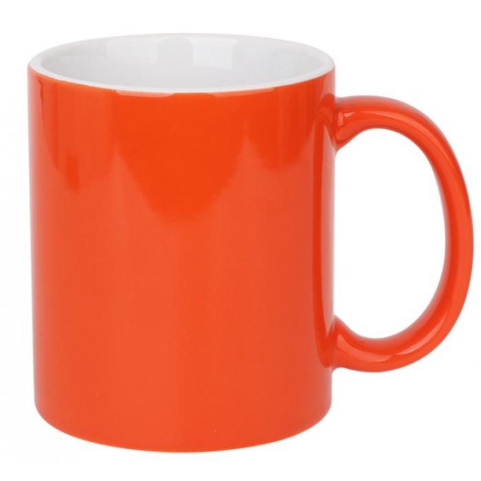 300ml Colonial Coffee Mug Two Tone Red & Orange