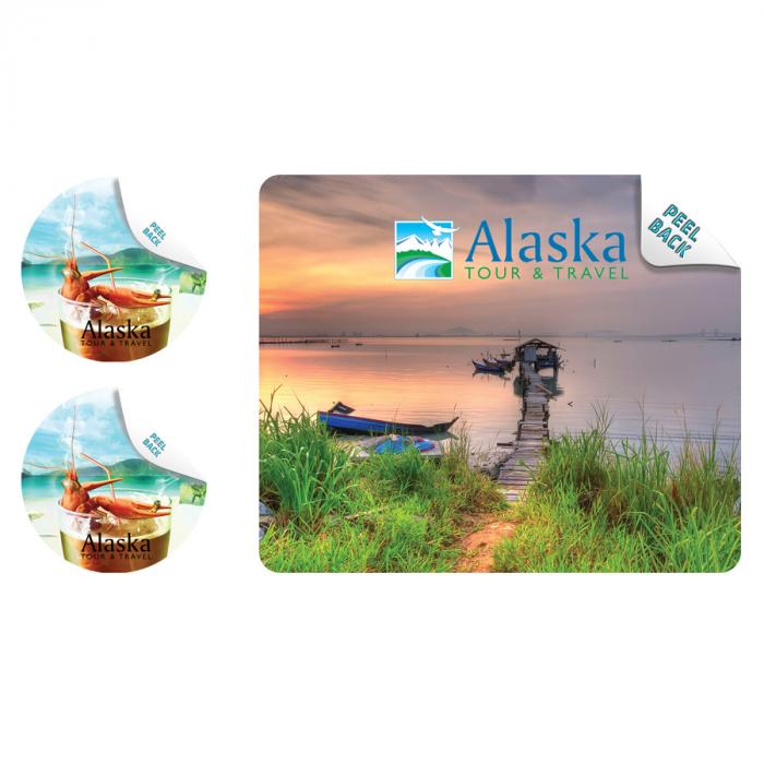 Mouse Mat & Coaster Set (Mouse Mat 230mm x 190mm Coaster 95mm x 95mm)