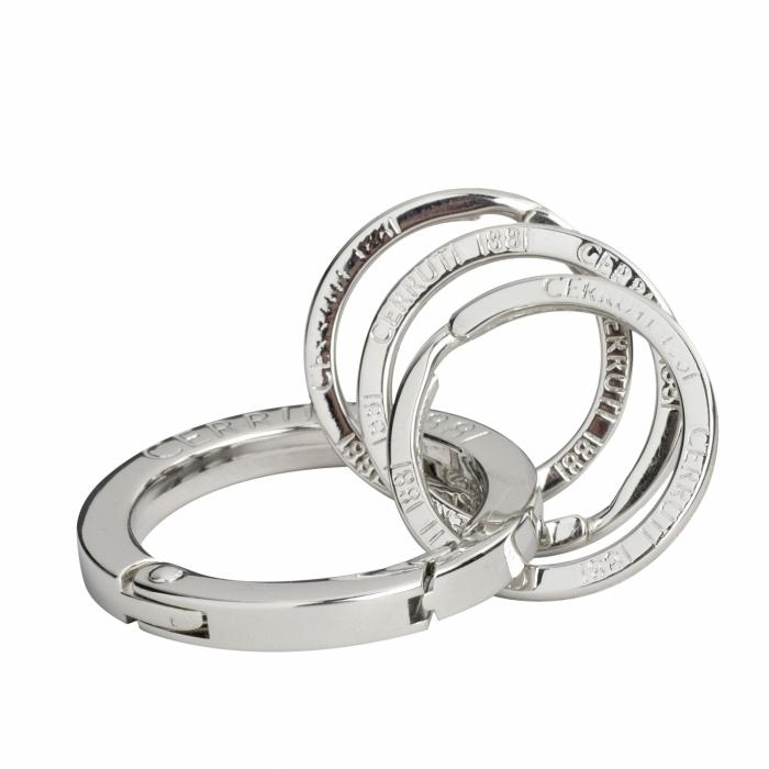 Key Ring Zoom Silver