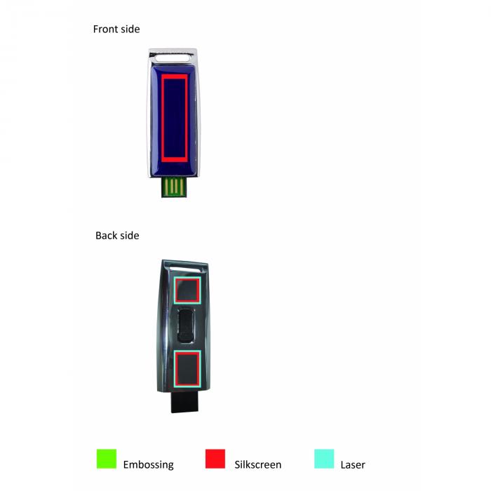 Usb Stick Zoom Azur 16gb
