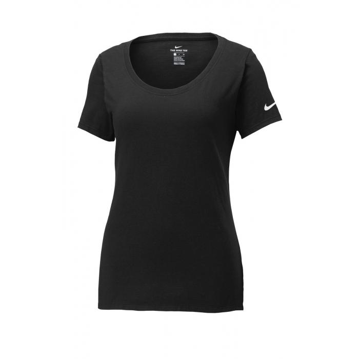 Nike Ladies Core Cotton Scoop Neck Tee