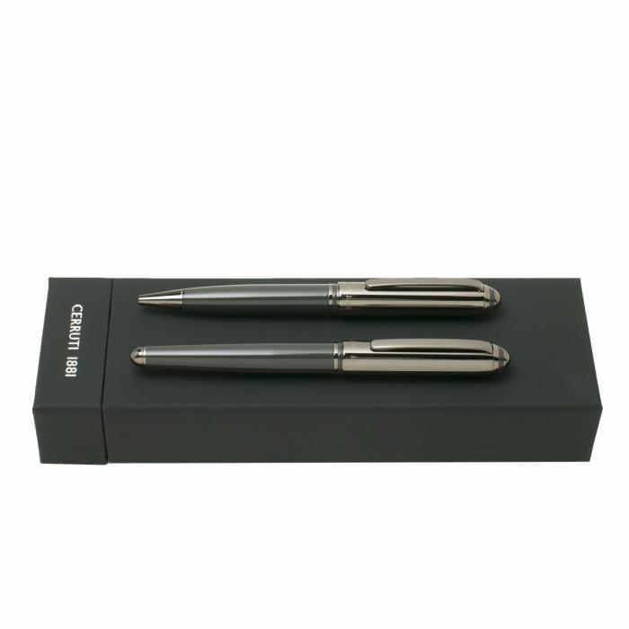 Set Miles Bleu (ballpoint Pen & Rollerball Pen)