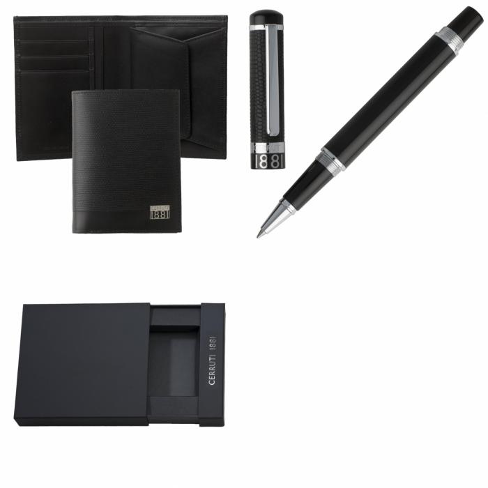 Set Tycoon Pastel Grey (rollerball Pen & Card Holder)