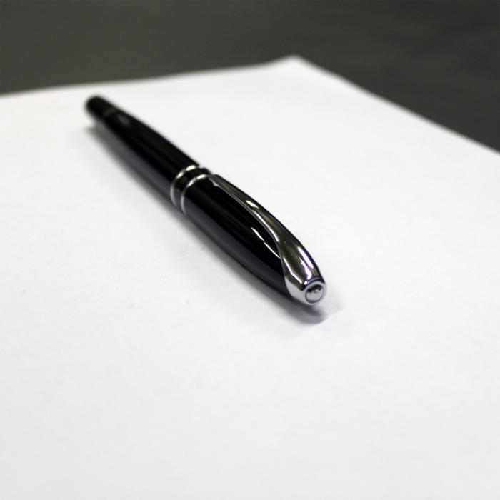 Rollerball Pen Silver Clip