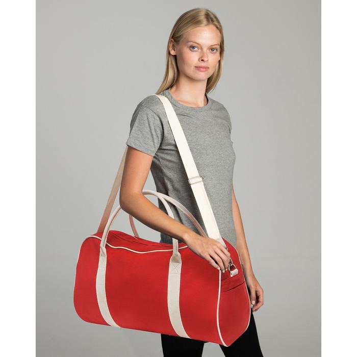 Nixson Two Tone Canvas Duffle Bag