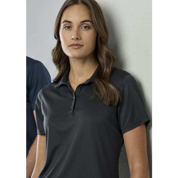 Womens Echo Short Sleeve Polo