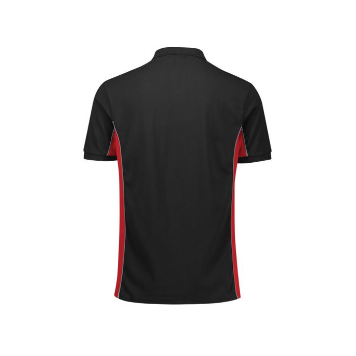 Unisex Grid Short Sleeve Polo