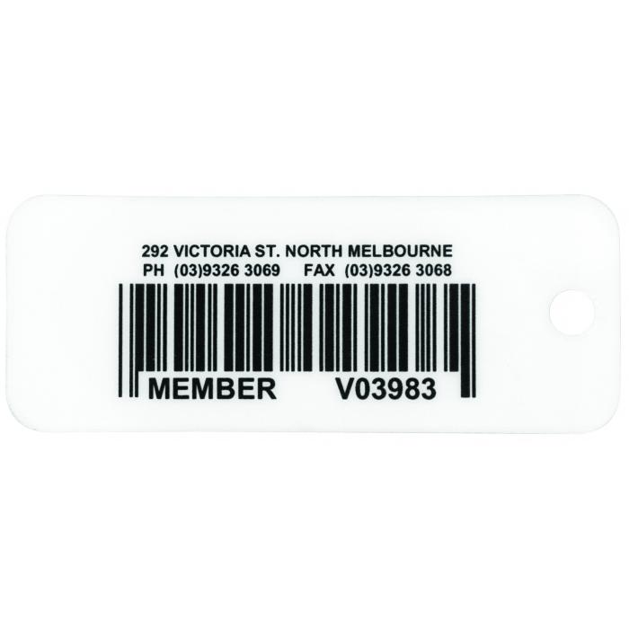 Plastic Keytags