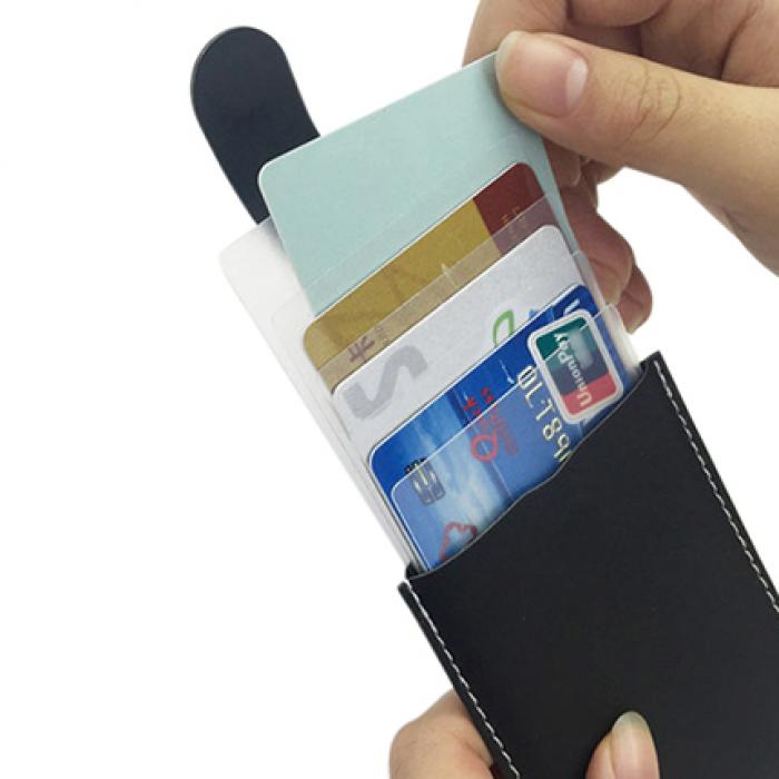 PU Card Holder with RFID Protection