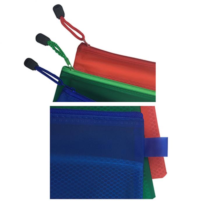 A4 Zippered Mesh Pouch