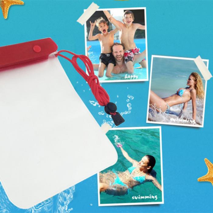 Waterproof Pouch with Lanyard