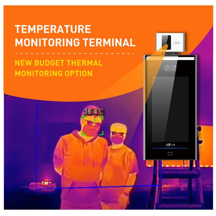 Custom Printed Promotional Dahua Temperature Screening Kiosk With Floor  Stand NZ Custom Gear