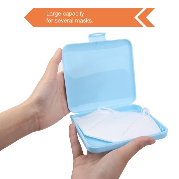 Square Portable Mask Case 