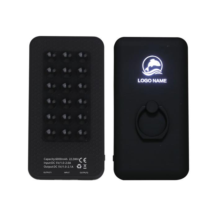 5000mAh Light Up Logo Power Bank