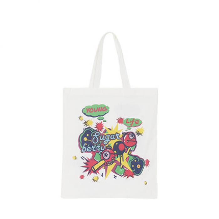 170gsm Sublimation Short Handle Cotton Bag