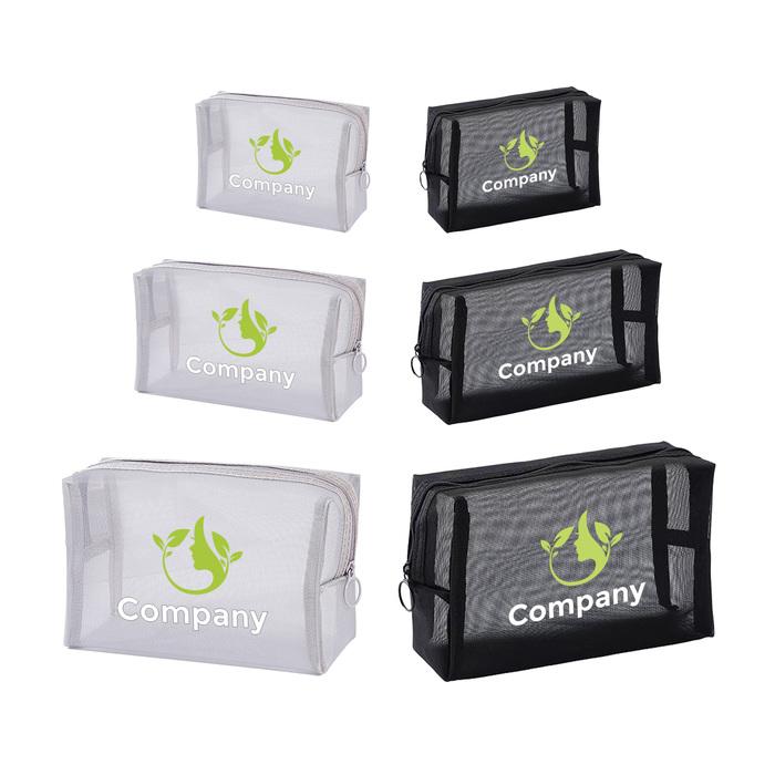 Nylon Mesh Cosmetic Bag
