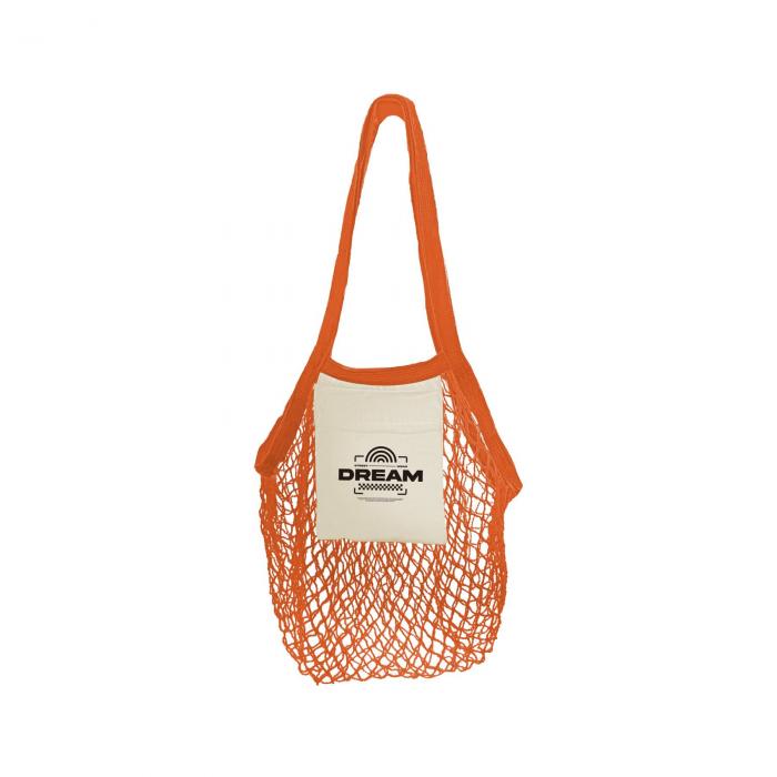 Mesh Foldaway Cotton Tote bag
