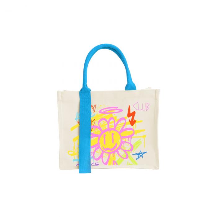 Horizontal Canvas Tote Bag