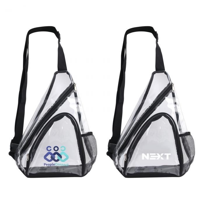 Clear PVC Sling Bag