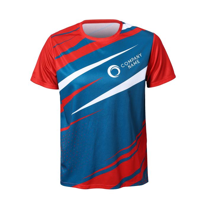 Unisex Adults 100%Polyester Sublimated Sports Tee Shirt