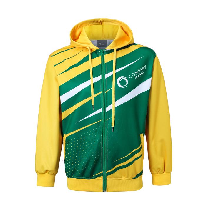 Men's 100%Polyester Sublimated Training Track Jacket