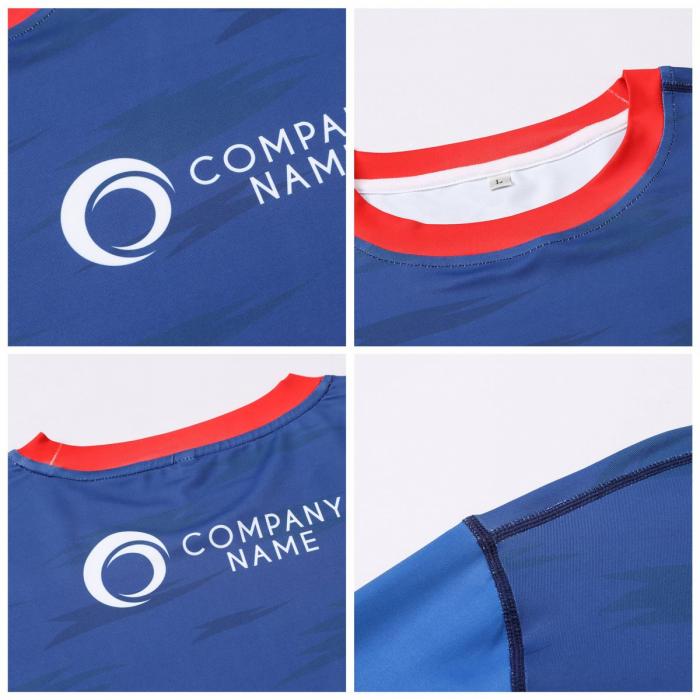 Men's Polyester Spandex Sublimated Sun Protection Long-sleeved T-shirt 