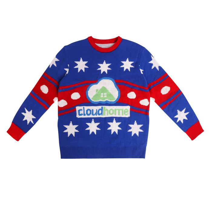 Unisex Winter Acrylic Jacquard Sweater