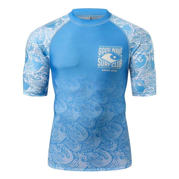 Men's Sublimation Short Sleeves UPF 50+ Rashie