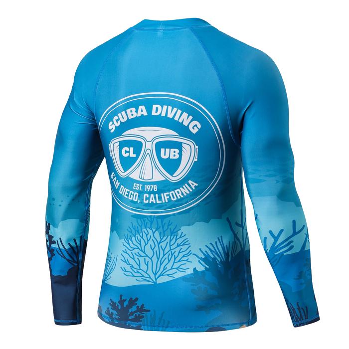 Men's Sublimation Long Sleeves UPF 50+ Rashie