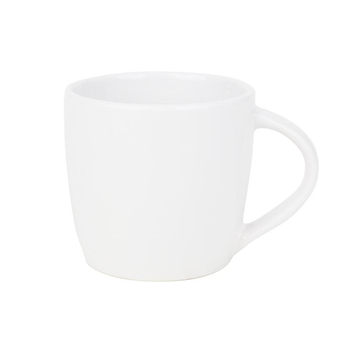 330ml Boston Ceramic Mug/White