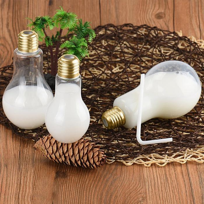 400ml Bulb Shaped Plastic Bottle