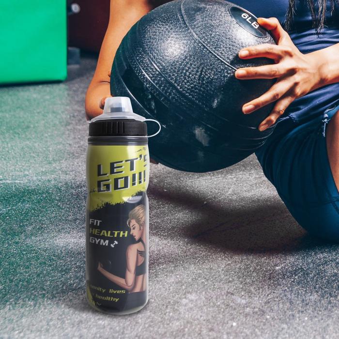 20oz 600ml Double Wall Squeeze Sports Water Bottle