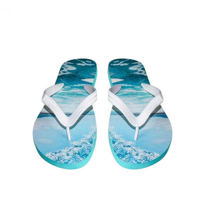 Rubber Talking Footprint Thongs
