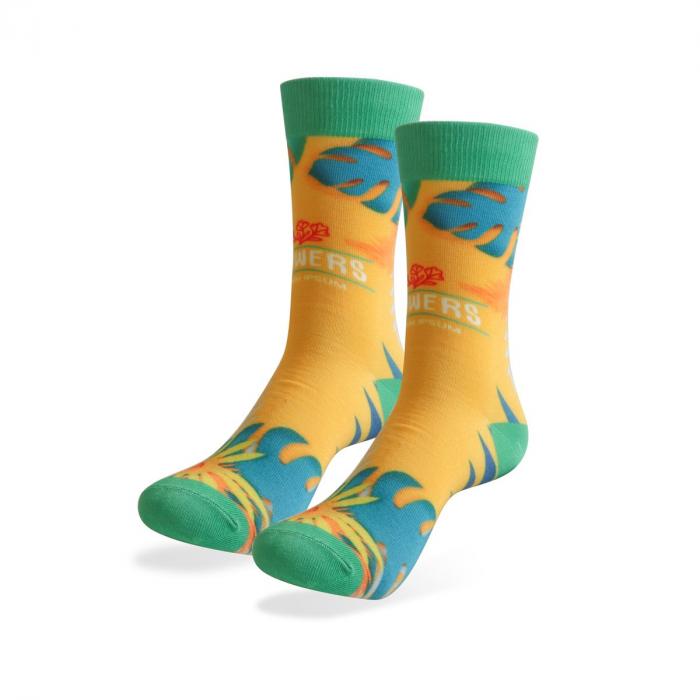 Crew Regular Digital Printed Socks 