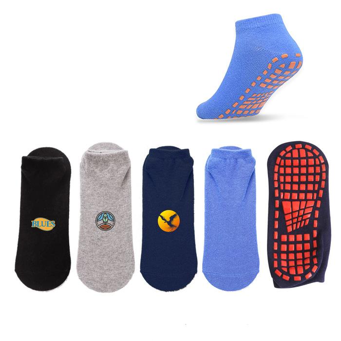Short Gripper Cotton Socks