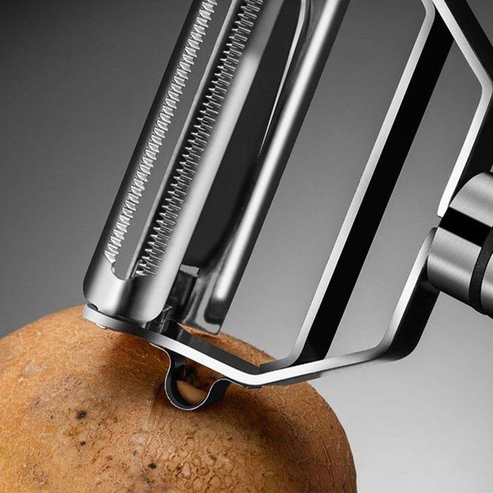 2 In 1 Stainless Steel Vegetable Peeler