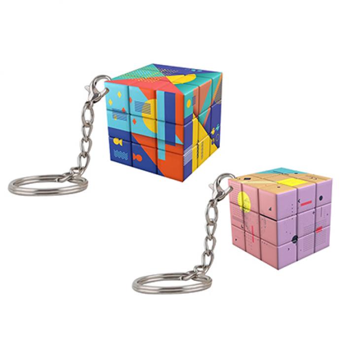 Puzzle Cubes 3x3 Keyrings