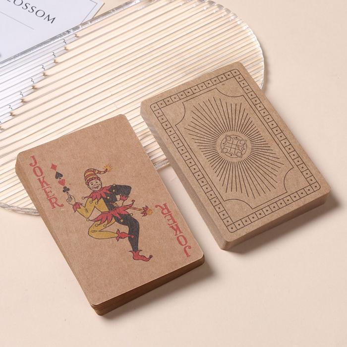 Kraft Paper Playing Cards