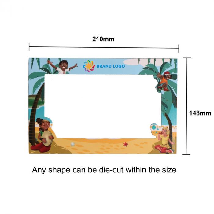 Custom Shaped Fridge Magnet 210x148mm