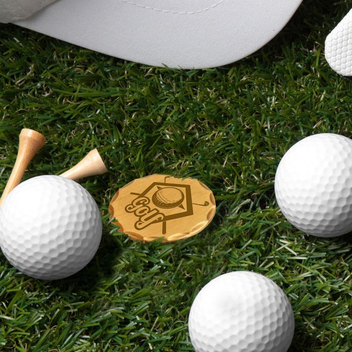 40mm Custom Antique Golf Ball Marker