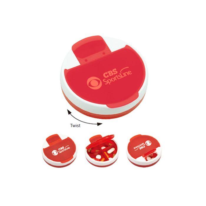 Round Pill Box
