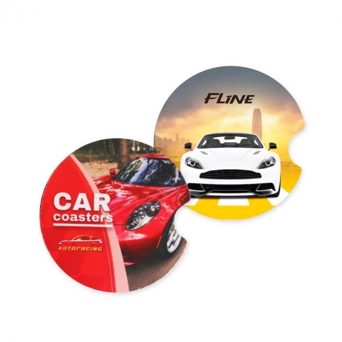 Full colour Car Coaster