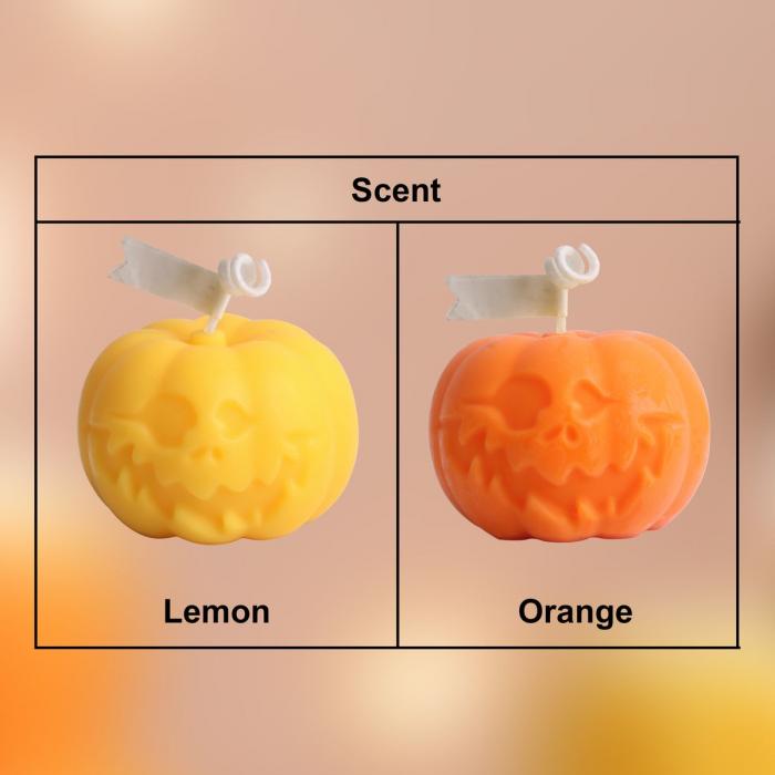 Pumpkin Shape Candles